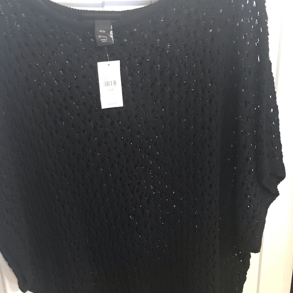 Black sweater top